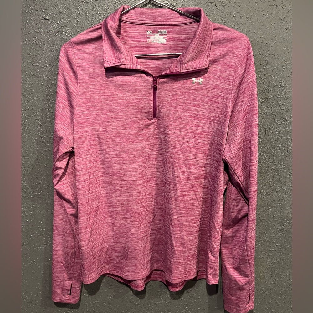 Under Armor quarter zip jacket in great condition.